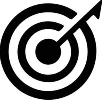 Target focus icon symbol vector image, illustration of the success goal icon concept. EPS 10