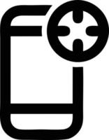imagen de vector de símbolo de icono de foco de destino, ilustración del concepto de icono de objetivo de éxito. eps 10