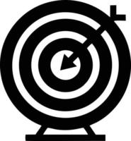 Target focus icon symbol vector image, illustration of the success goal icon concept. EPS 10