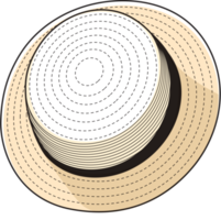 straw hat symbol icon png