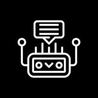 Chatbot Vector Icon Design