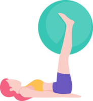 Fitness-Trainingsball png