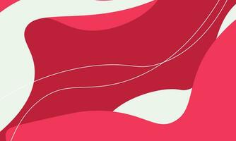 vector de fondo abstracto día de san valentín color rosa, rojo y blanco