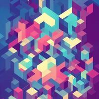 Geometric Triangular Art for Modern Graphic Design Element photo