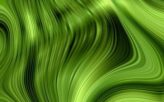 Futuristic abstract shiny green background. Shiny green wavy lines. Shiny green distorted line texture. Creative shiny green wave line pattern. Suitable for template, presentation, poster, book cover. photo