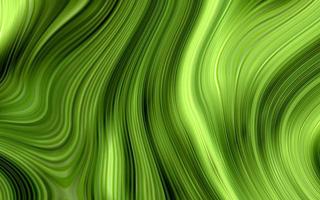 fondo verde brillante abstracto futurista. líneas onduladas de color verde brillante. textura de línea distorsionada de color verde brillante. patrón de línea de onda verde brillante creativo. adecuado para plantilla, presentación, afiche, portada de libro. foto
