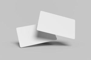 Blank Credit Card Mockup photo