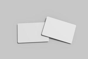 Blank Credit Card Mockup photo