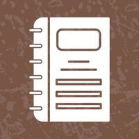 Notebook Vector Icon