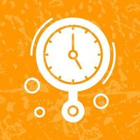 Wall Clock Vector Icon