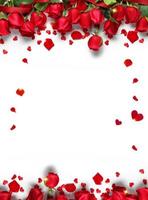 rosa romántico chino día de san valentín rojo foto