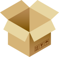 símbolo de caja de paquete png