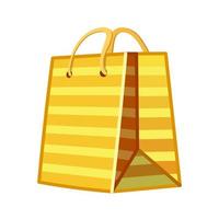Shopping bag Large size icon of emoji bag vector