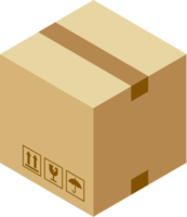 pacchetto scatola Marrone colore png