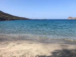 Kolokitha beach in Crete, Greece photo