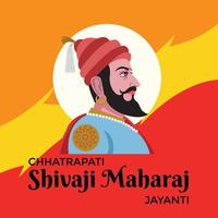 vector de chhatrapati shivaji maharaj jayanti