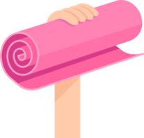 yoga mat symbool png