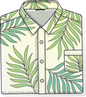 ícone do símbolo da camisa havaiana png