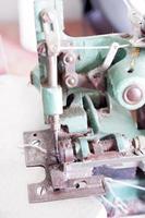 old sewing machine that is beautiful and unique photo