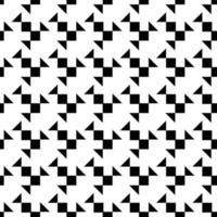 Abstract vector art with black and white seamless monochrome lines pattern