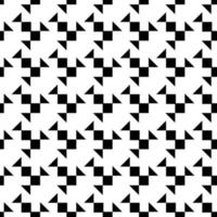 Abstract vector art with black and white seamless monochrome lines pattern