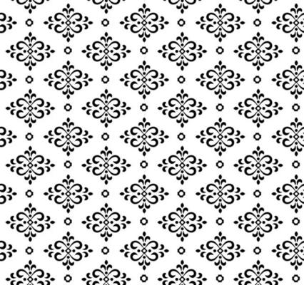 Black and white pattern. Vector seamless modern stylish abstract texture. Repeating geometric elements for textile and web