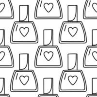 WebSingle hand drawn element of nail varnish pattern. Elements for greeting cards, posters, stickers and seasonal design. vector