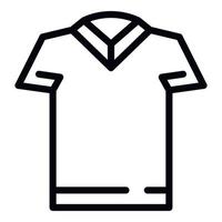 Men shirt icon outline vector. Top fashion vector