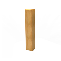 3D wood number png