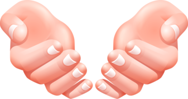 Two hands symbol png