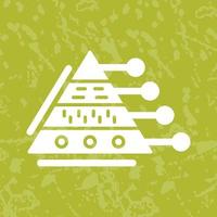 Pyramid Graph Vector Icon