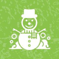 Snowman Vector Icon