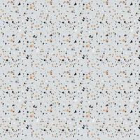 Terrazzo marble seamless pattern. Texture in Venetian style, composed of natural stone, granite, quartz, marble, concrete and limestone. vector