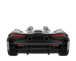 Sport car isolated on transparent background. 3d rendering - illustration png