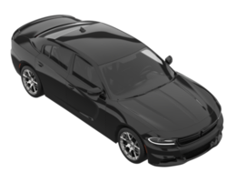 Sport car isolated on transparent background. 3d rendering - illustration png