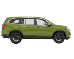 realistisk sUV isolerat på transparent bakgrund. 3d tolkning - illustration png