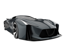 carro esporte isolado em fundo transparente. renderização 3D - ilustração png