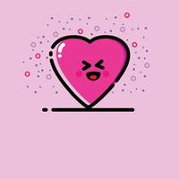 Love, cute, valentine, cartoon vector