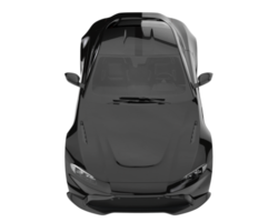 Sport car isolated on transparent background. 3d rendering - illustration png