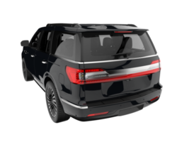 realistisch suv geïsoleerd Aan transparant achtergrond. 3d renderen - illustratie png