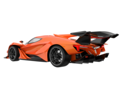 Sport car isolated on transparent background. 3d rendering - illustration png