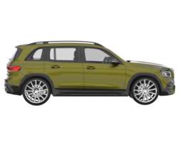 realistisk sUV isolerat på transparent bakgrund. 3d tolkning - illustration png