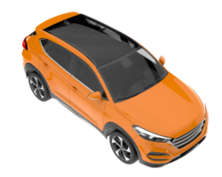 realistisk sUV isolerat på transparent bakgrund. 3d tolkning - illustration png