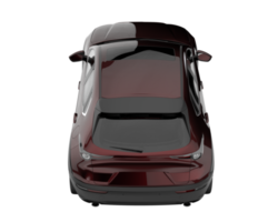 realistisk sUV isolerat på transparent bakgrund. 3d tolkning - illustration png