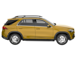 realistisk sUV isolerat på transparent bakgrund. 3d tolkning - illustration png