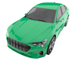 Realistic SUV isolated on transparent background. 3d rendering - illustration png