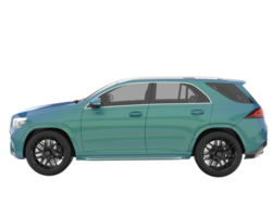 realistisk sUV isolerat på transparent bakgrund. 3d tolkning - illustration png