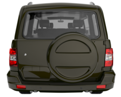 suv réaliste isolé sur fond transparent. rendu 3d - illustration png