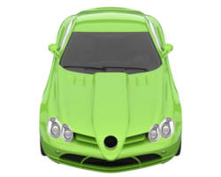 voiture de sport isolée sur fond transparent. rendu 3d - illustration png