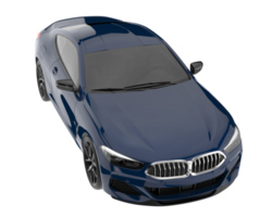 carro esporte isolado em fundo transparente. renderização 3D - ilustração png